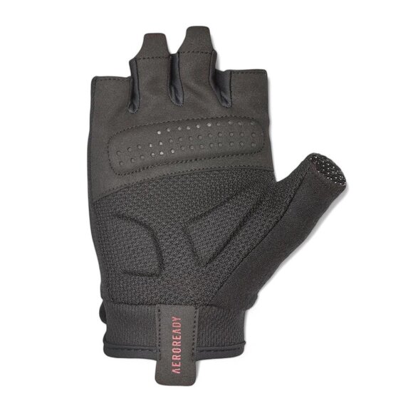 Adidas Half Finger Weightlifting Gloves Size L Gym Training AEROREADY NEW - Picture 10 of 15